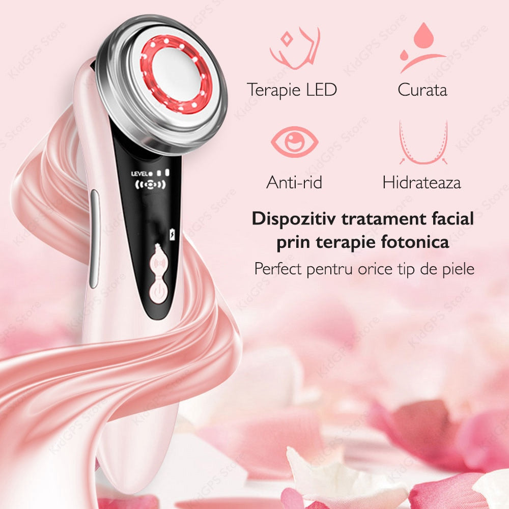 Aparat pentru ingrijire faciala 5 in 1 Horigen™ W-618