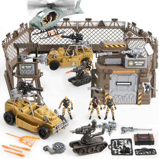 Set Militar de Jucarie Pentru Copii KidProtect War Max