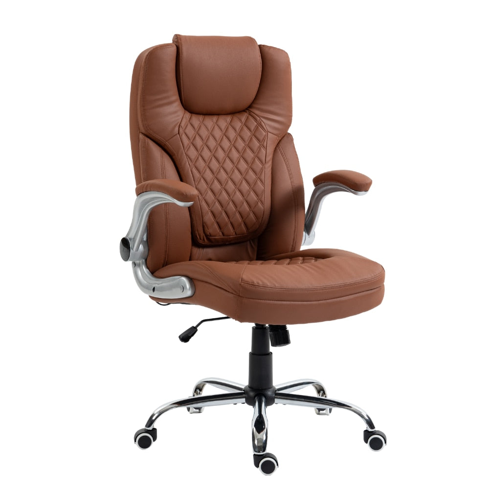 Scaun de Birou Directorial Cu Masaj KD Home Prime Office, Maro