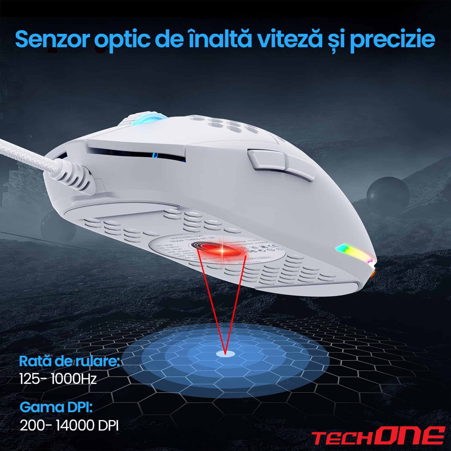 Mouse Gaming Profesional Techone ShadowStrike Pro