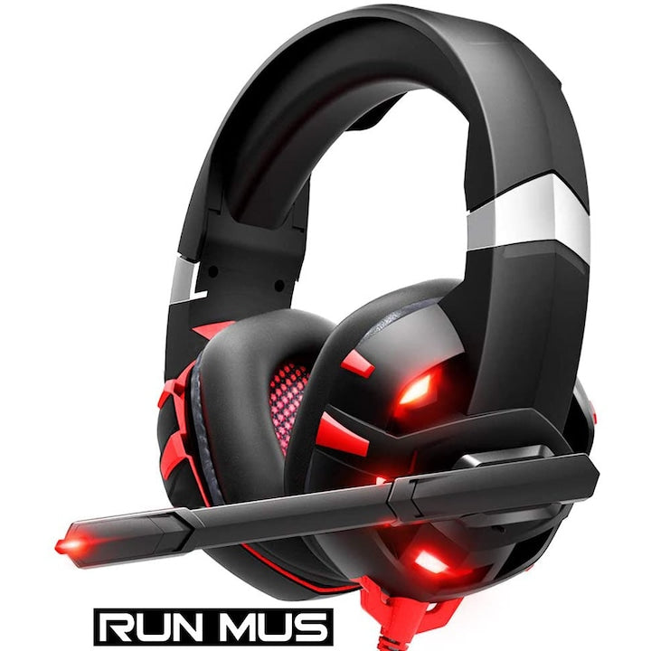 Casti gaming profesionale Runmus® K2Pro Rosu