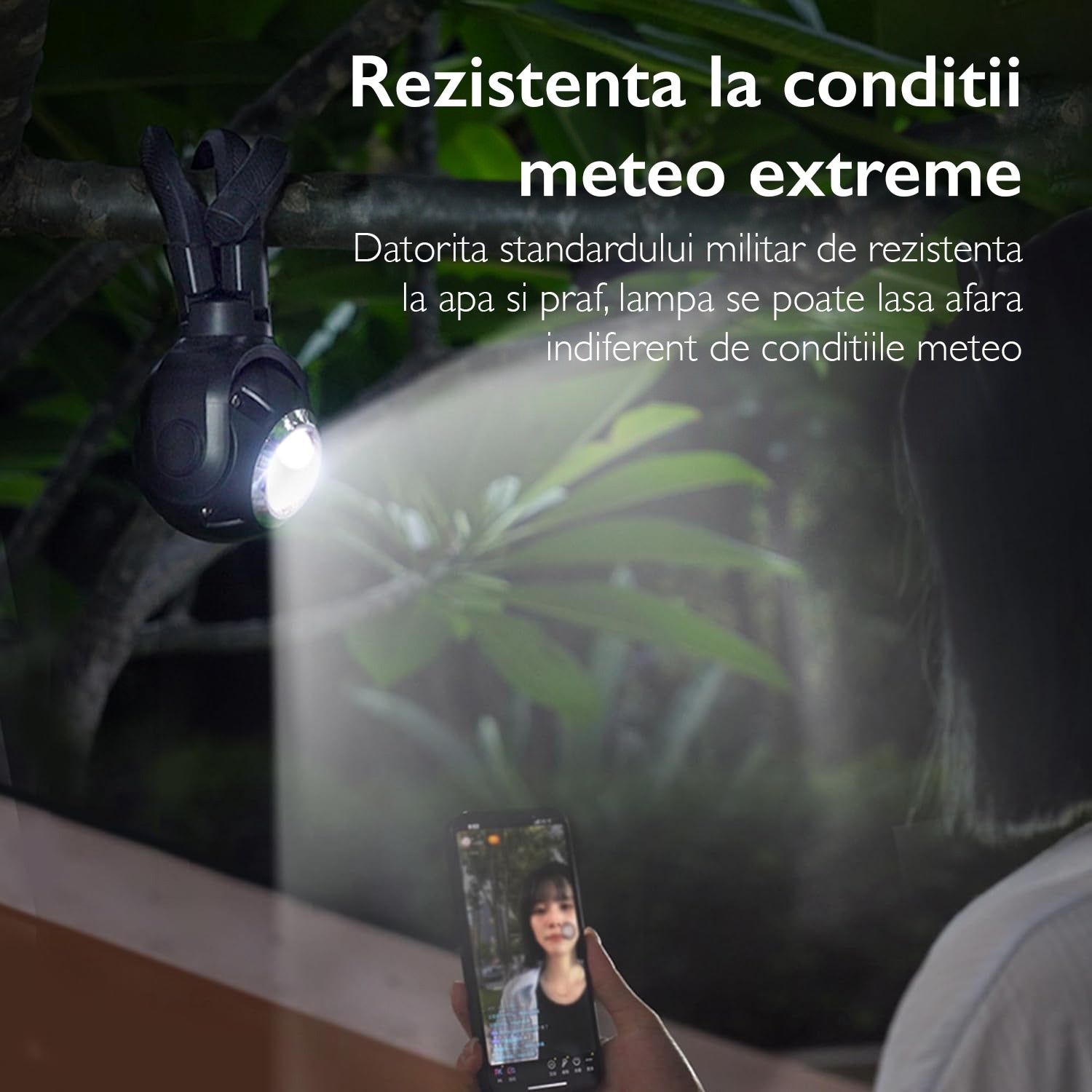 Lanterna multifunctionala LED Techone® Octopus