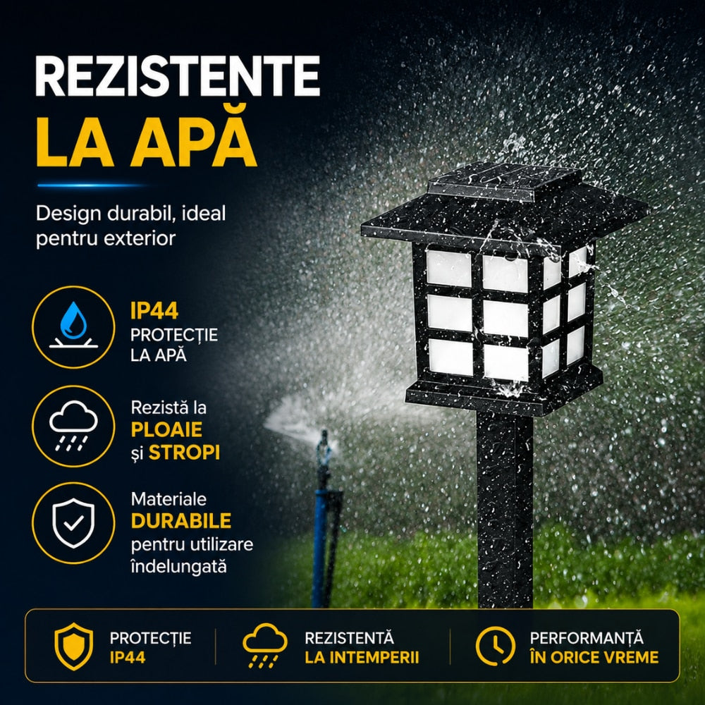 Set 6 Lampi Solare Techone Luma Garden