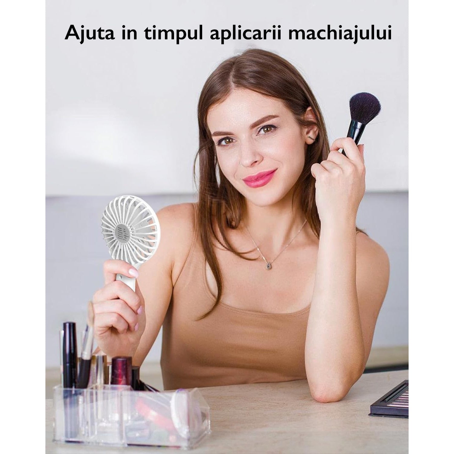 Mini Ventilator Portabil Techone® Eazy Breezy