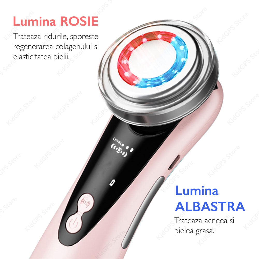 Aparat pentru ingrijire faciala 5 in 1 Horigen™ W-618