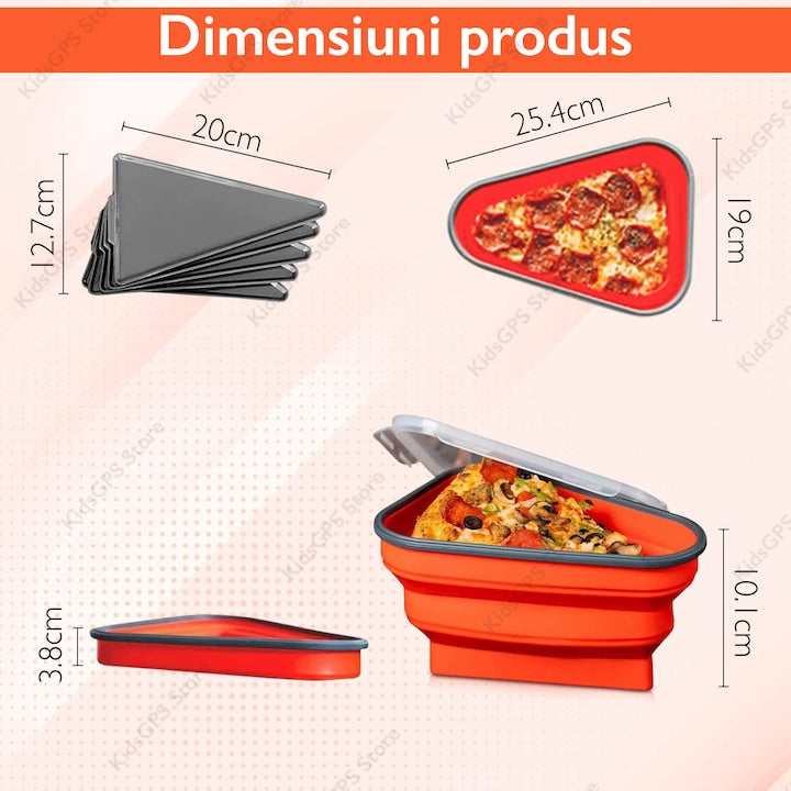 Cutie depozitare pizza din silicon Topaqua® Pizza Pack