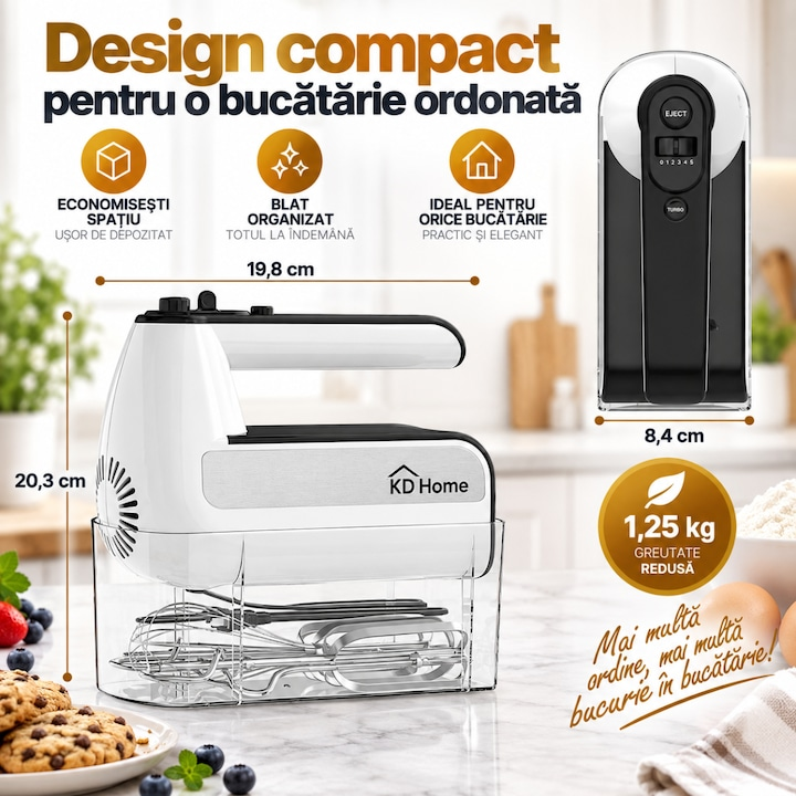 Mixer De Mana Vertical KD Home MasterWhisk Pro