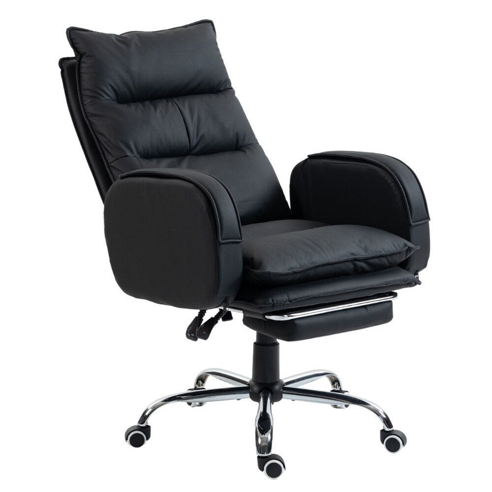 Scaun de Birou Directorial Cu Masaj KD Home CEO UltraComfort 8, Negru