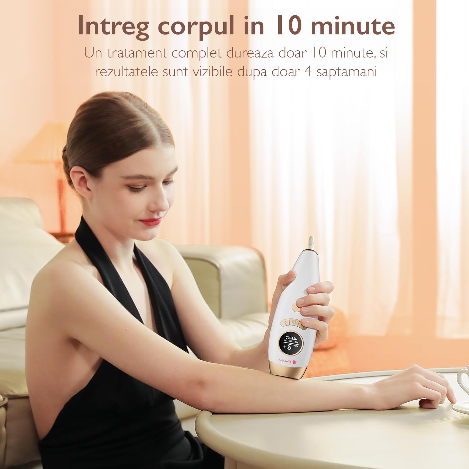 Epilator IPL Horigen® LumiCare Perfection, Alb