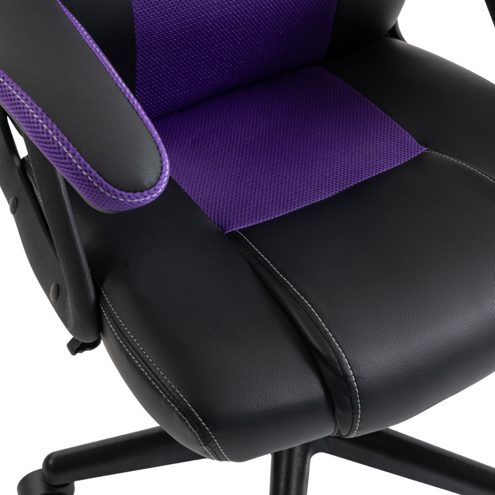 Scaun de Birou si Gaming Pentru Copii KD Home Prime Starter, Negru/Mov