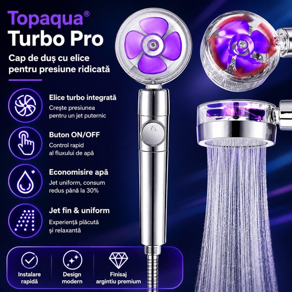 Para Cap de Dus Topaqua Hydro Power