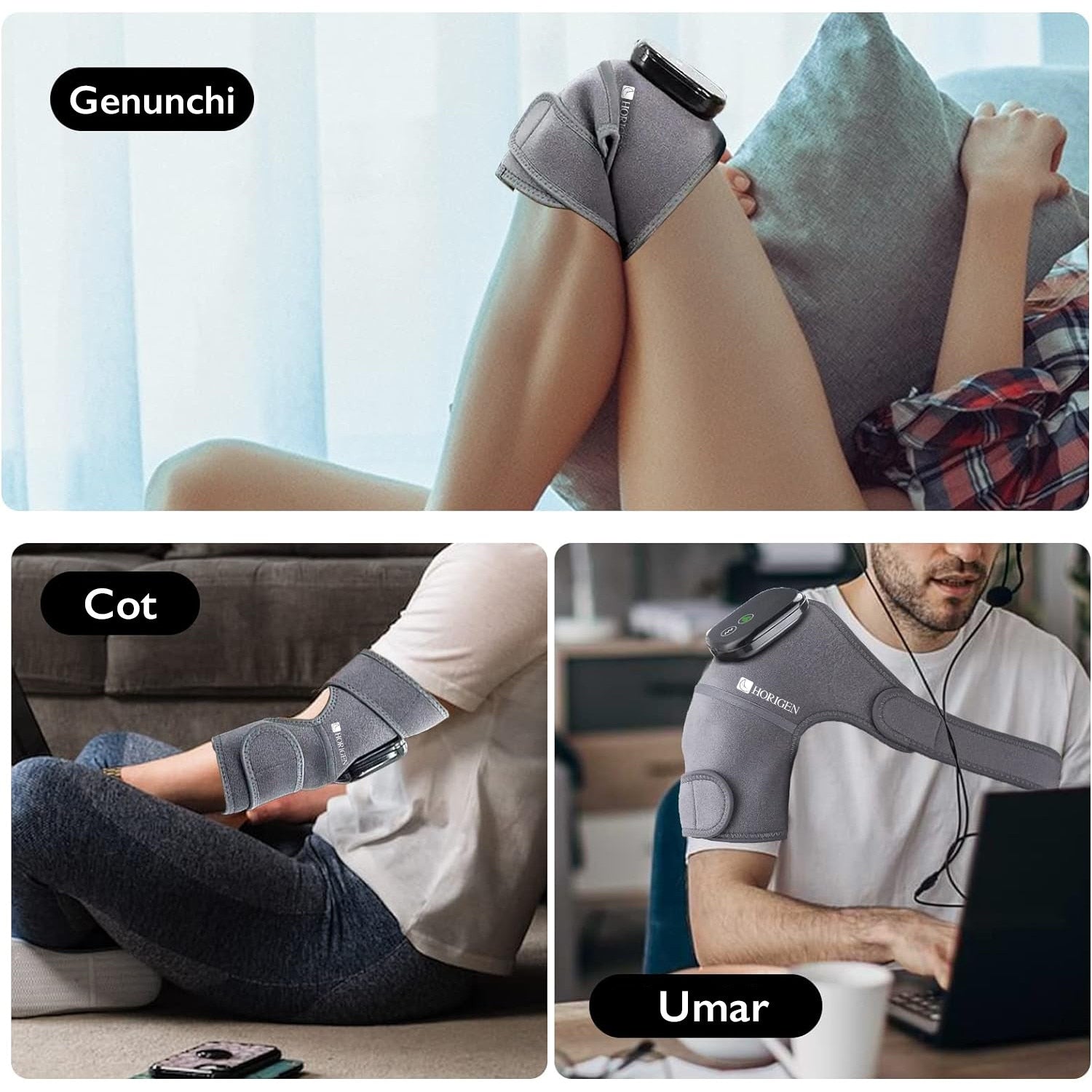 Aparat Pentru Masaj Genunchi si Umeri Horigen® Knee Master