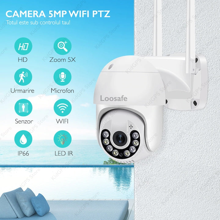 Camera de supraveghere WIFI Loosafe® 60HS Pro+