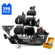 Set de Constructie cu Piese Tip Blocuri Constructie 298 Piese MiniBric Pirate Ship