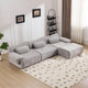 Canapea Modulara Coltar, KD Home EvoLounge, Gri