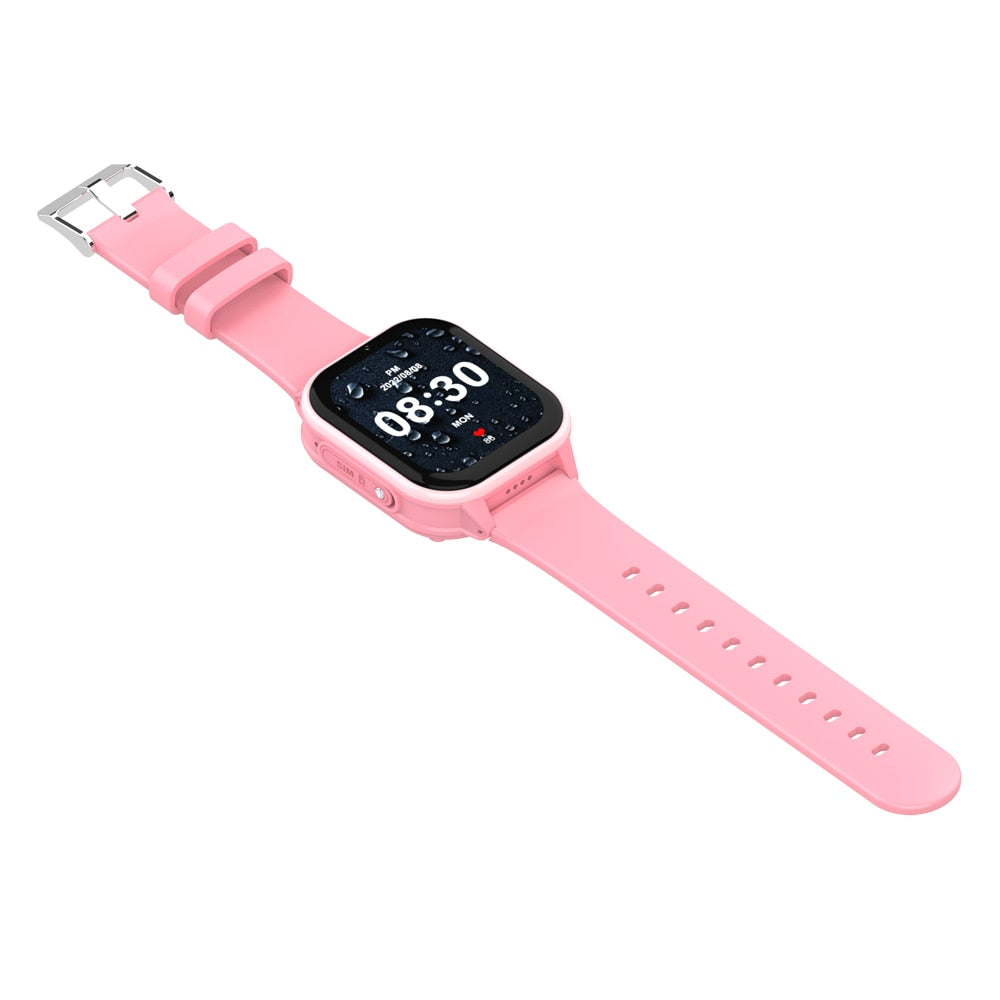 Ceas Smartwatch GPS Copii cu Localizare si Telefon Techone™ KT19T, Roz