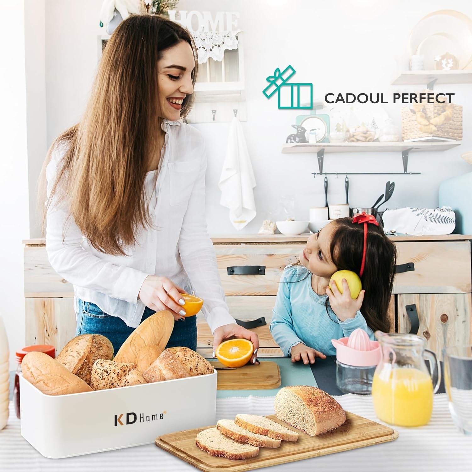 Cutie de Paine cu Tocator KD Home® FreshBox Ultra