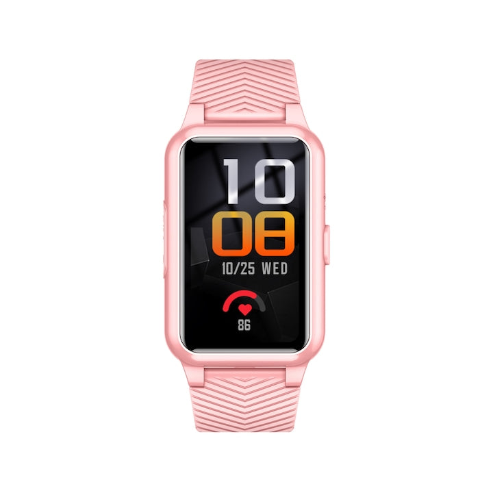 Ceas smartwatch GPS copii si adulti Techone™ S10 Pro Plus+ 4G, Roz