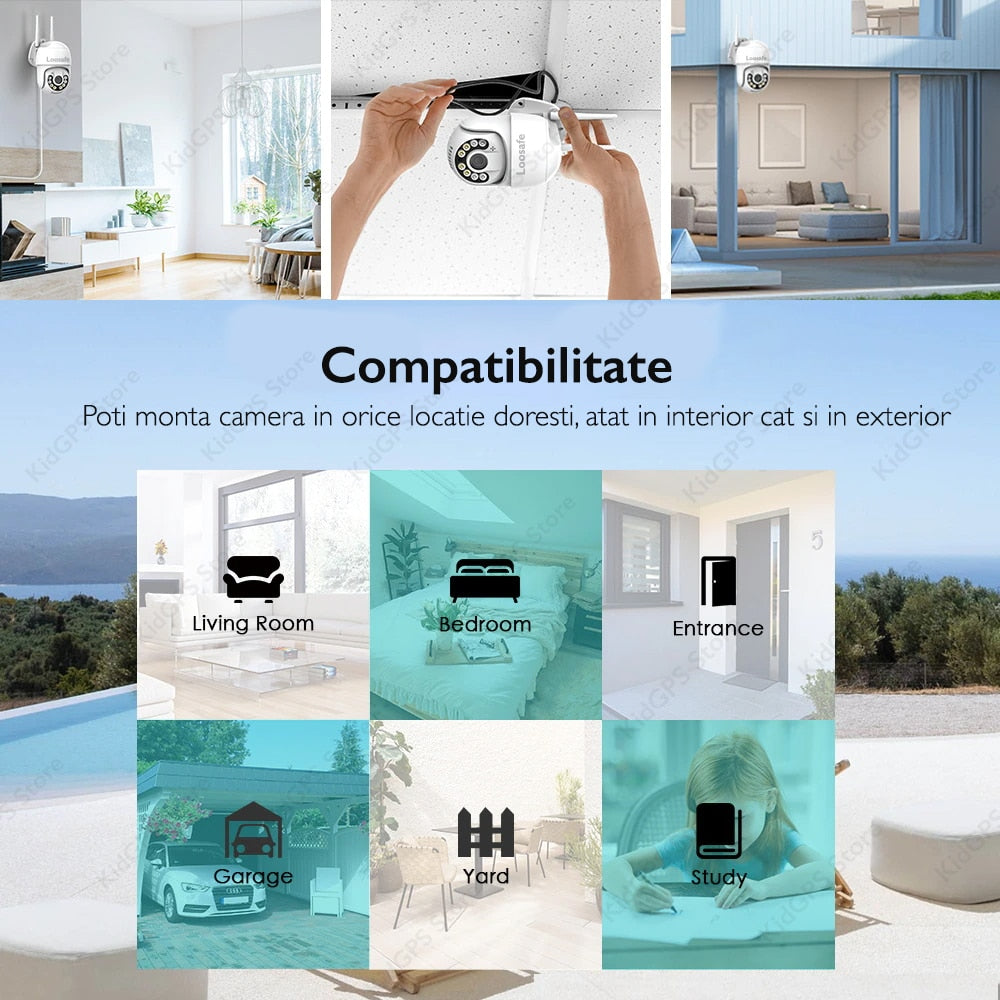 Camera de supraveghere WIFI Loosafe® 60HS Pro+
