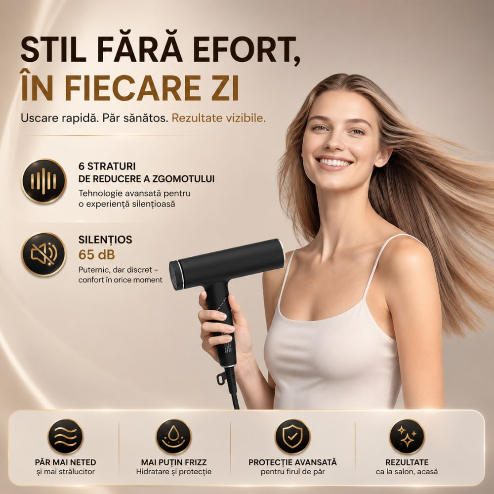 Uscator de Par Profesional cu Plasma FadeBlade TitanDry