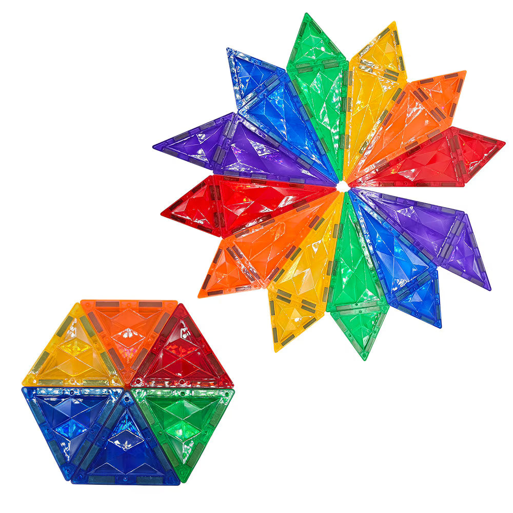 Set Constructie Blocuri Magnetice Copii KidProtect Big Tiles Puzzle