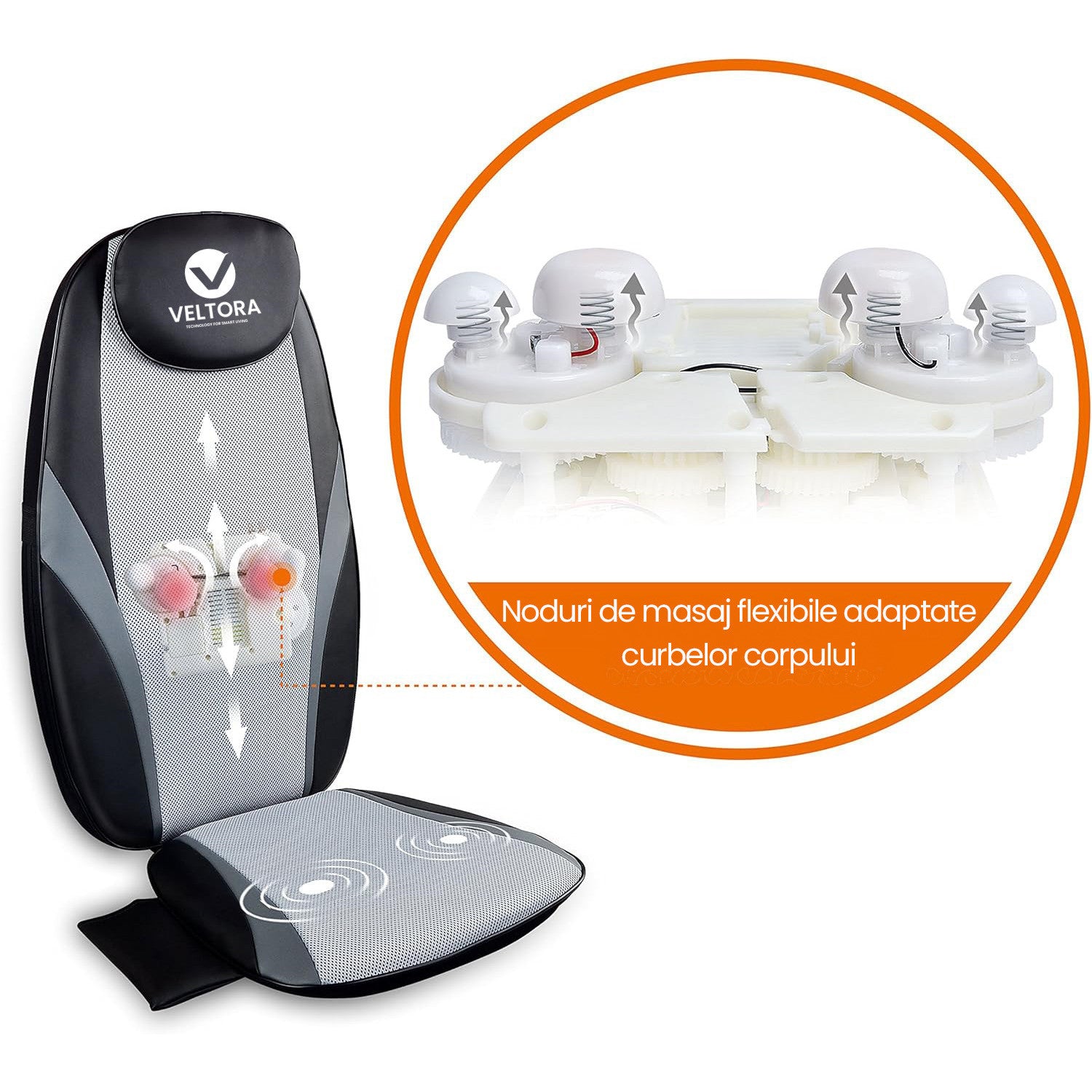 Aparat Profesional Tip Husa Scaun pentru Masaj Veltora RelaxiCover