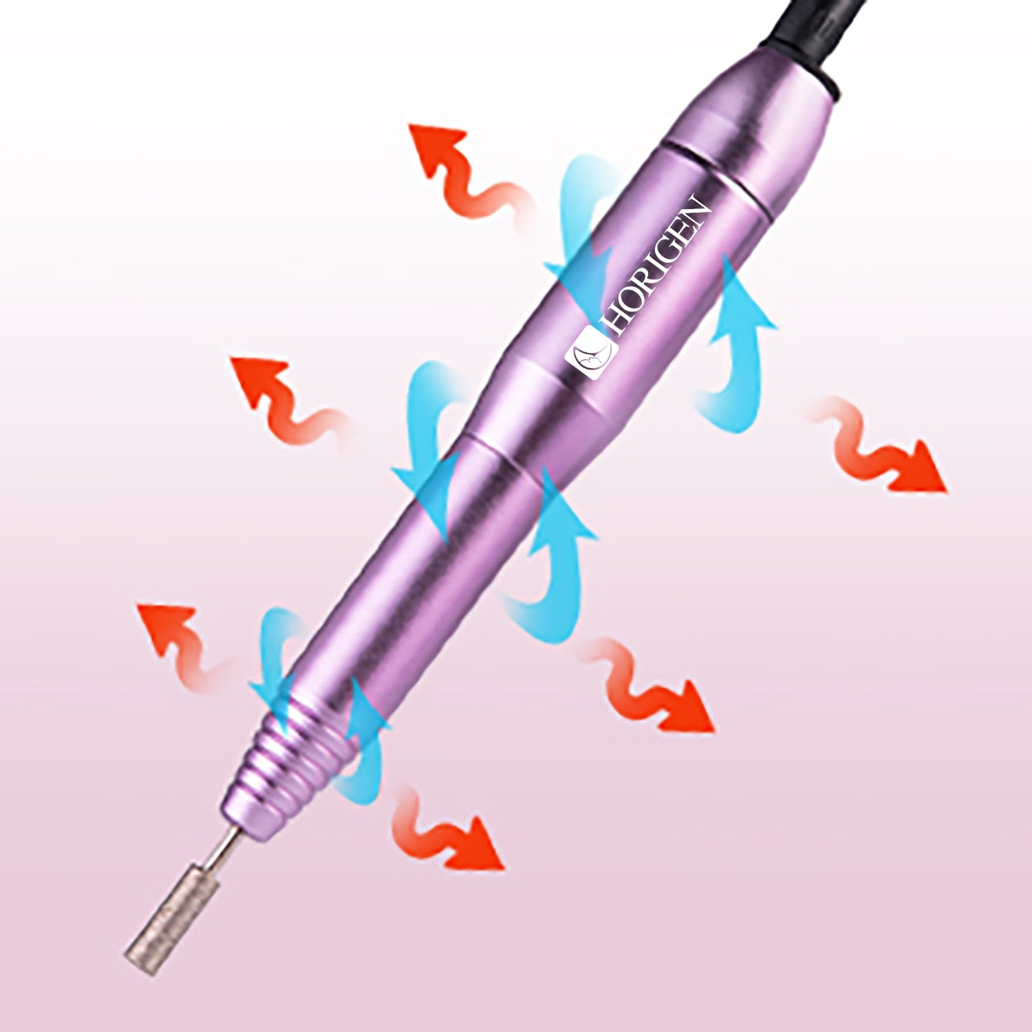 Freza de unghii portabila manichiura-pedichiura, Horigen® Nail Star