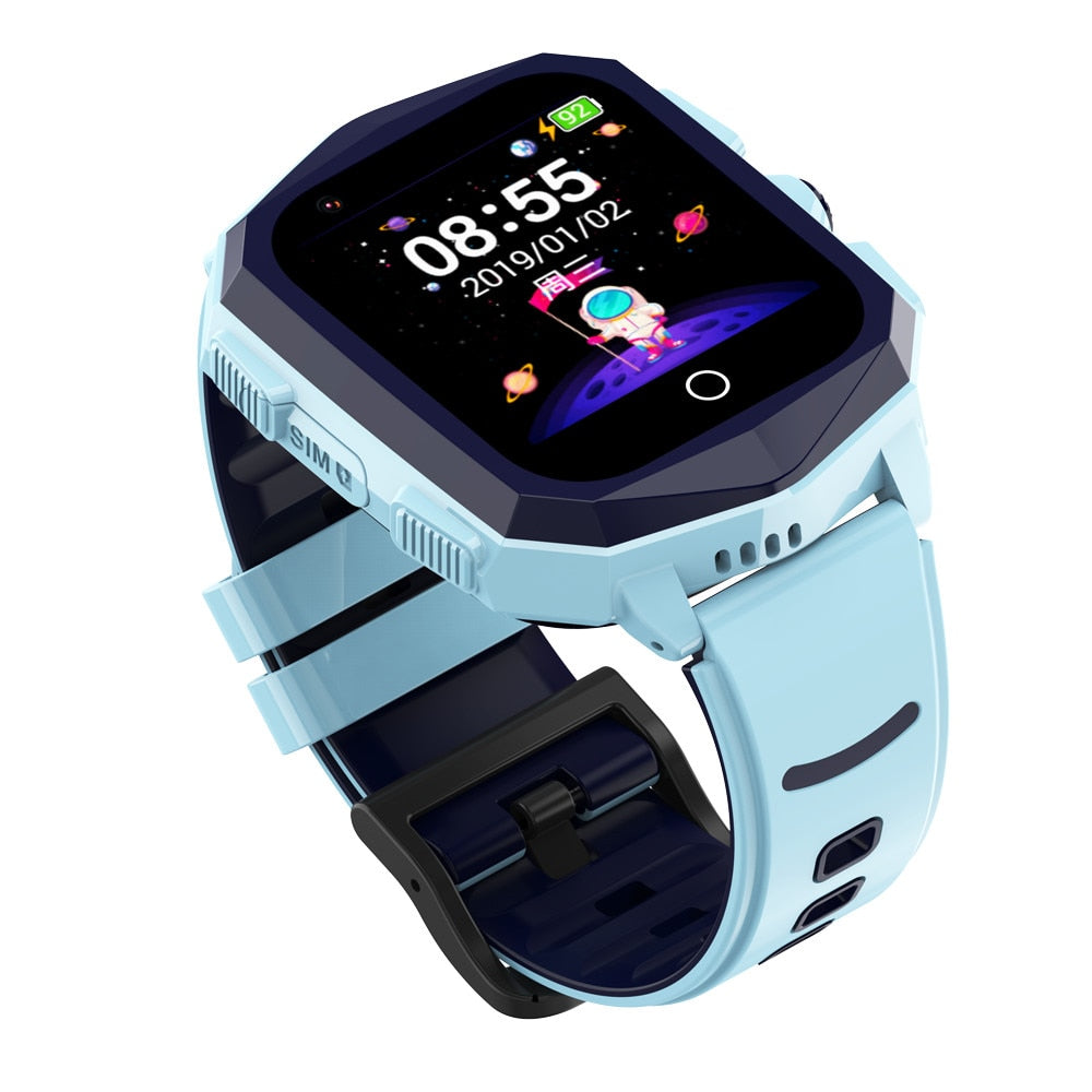 Ceas smartwatch GPS copii Techone™ KT20S 4G, Albastru