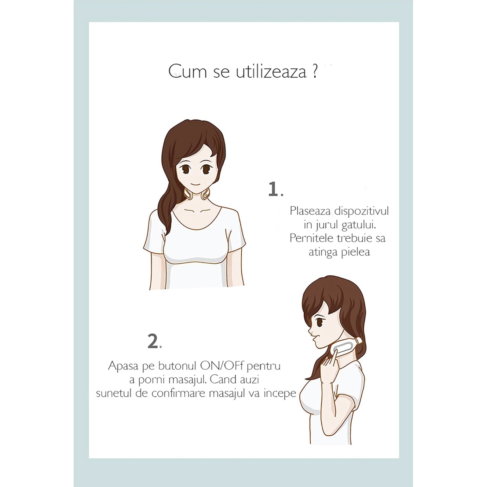 Dispozitiv de masaj cervical Horigen® NX-N301
