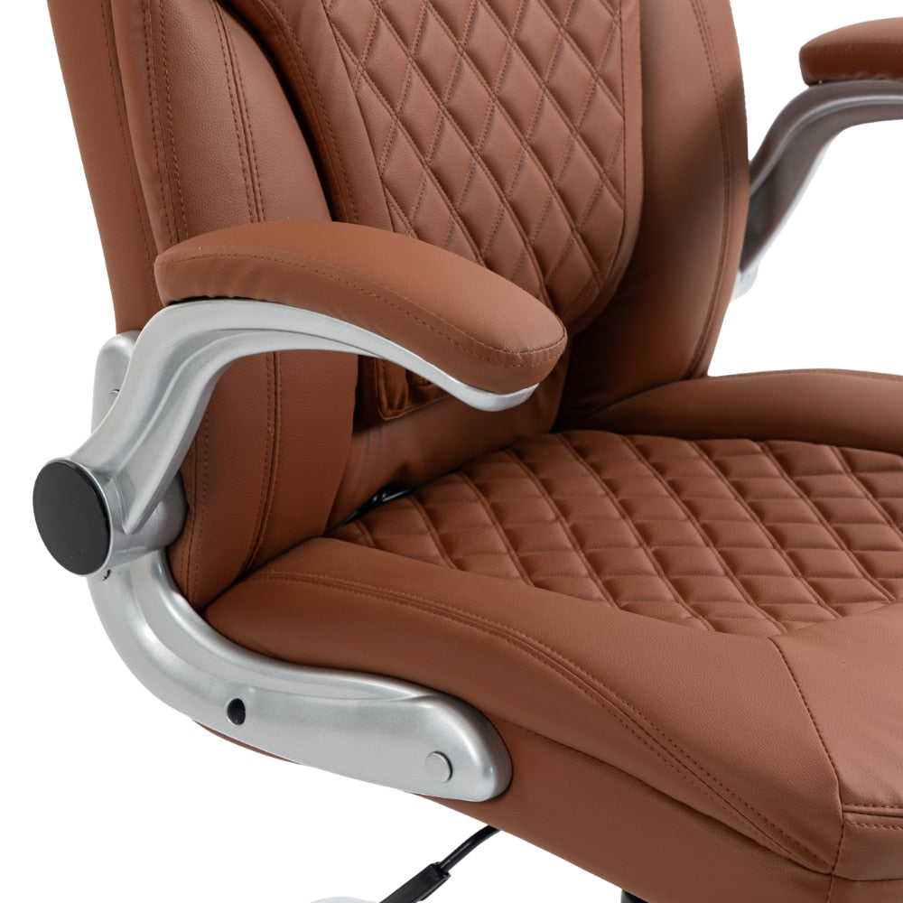 Scaun de Birou Directorial Cu Masaj KD Home Prime Office, Maro