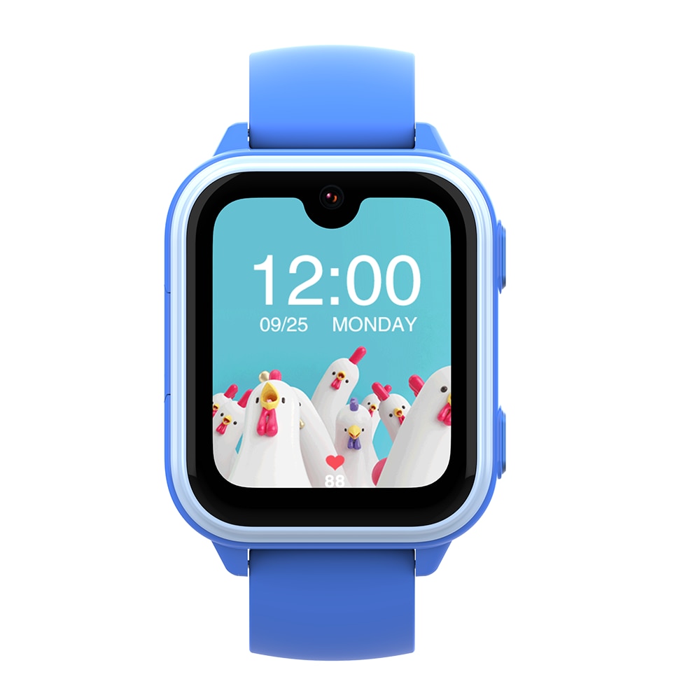 Ceas Smartwatch GPS Copii Cu Localizare Si Telefon Techone™ GuardianKid KT33 Pro, Albastru