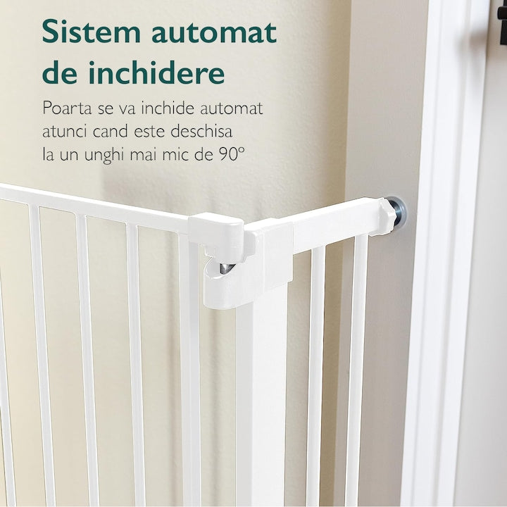 Poarta de Siguranta Copii KidProtect® Baby Guard V1, 76-81 cm