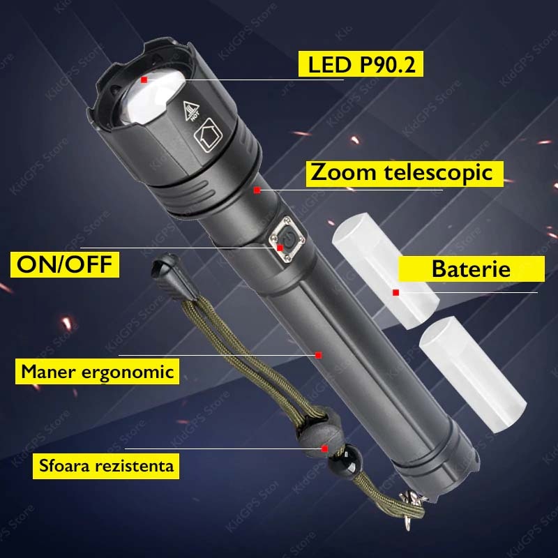 Lanterna tactica LED Techone® SK1910