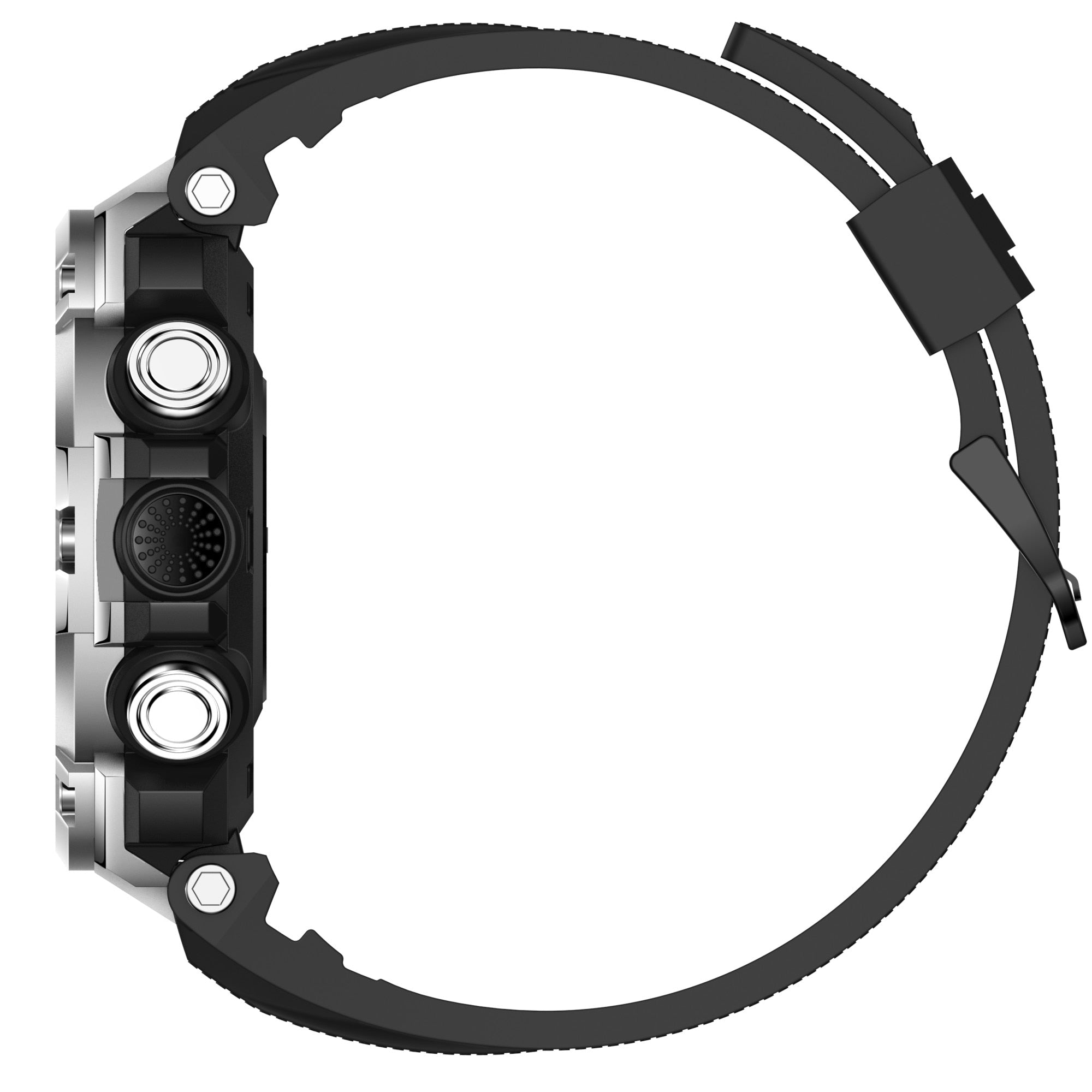Ceas Smartwatch Barbati Techone® T88 Genesis, Argintiu