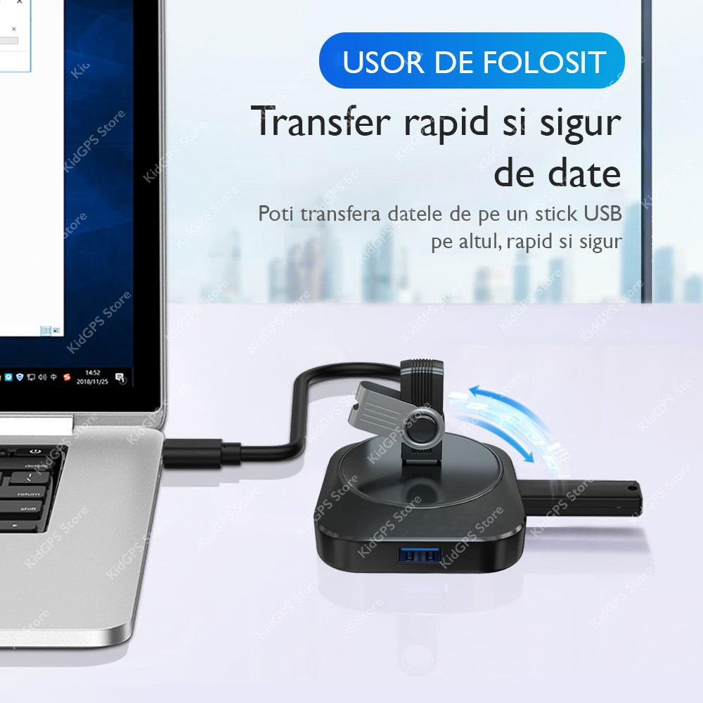 Hub USB Techone® Square4P