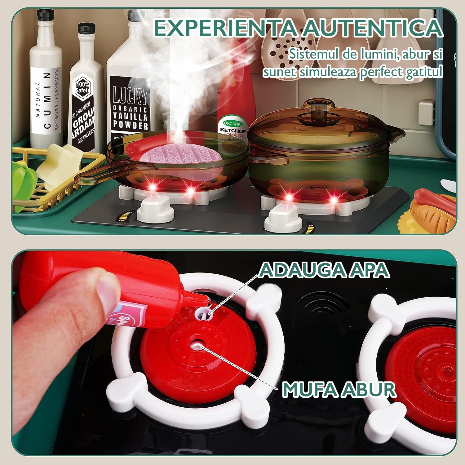 Bucatarie Multifunctionala Copii KidProtect® Chef Master XXL