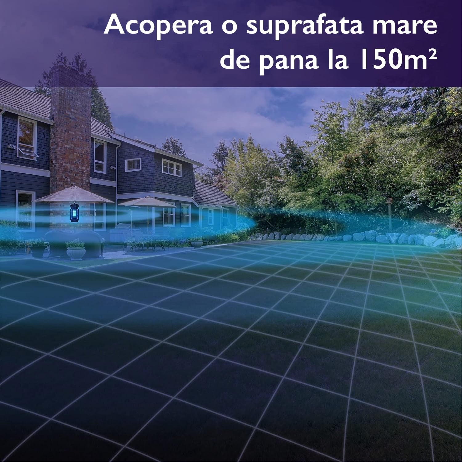 Lampa UV Anti Insecte Techone® Pest Killer