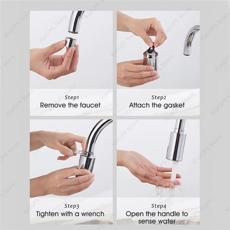 Cap robinet cu senzor de miscare, Topaqua® SK-FG006