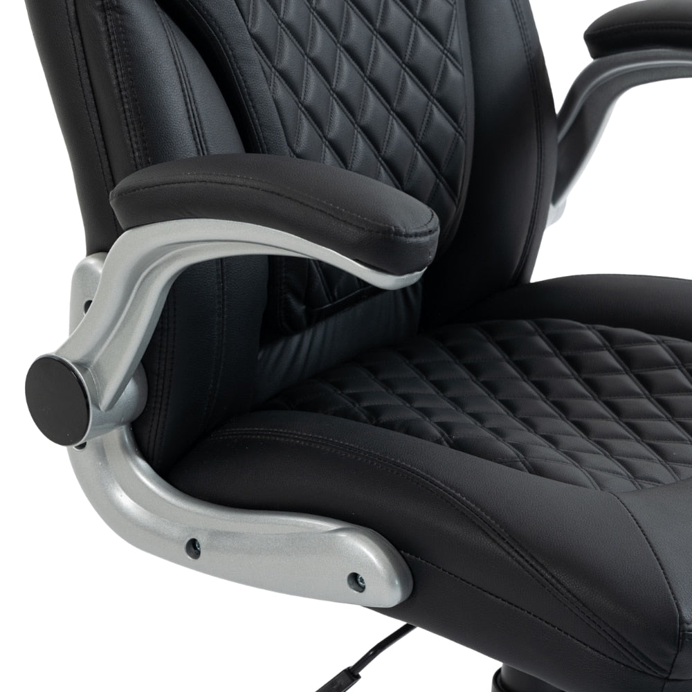 Scaun de Birou Directorial Cu Masaj KD Home Prime Office, Negru