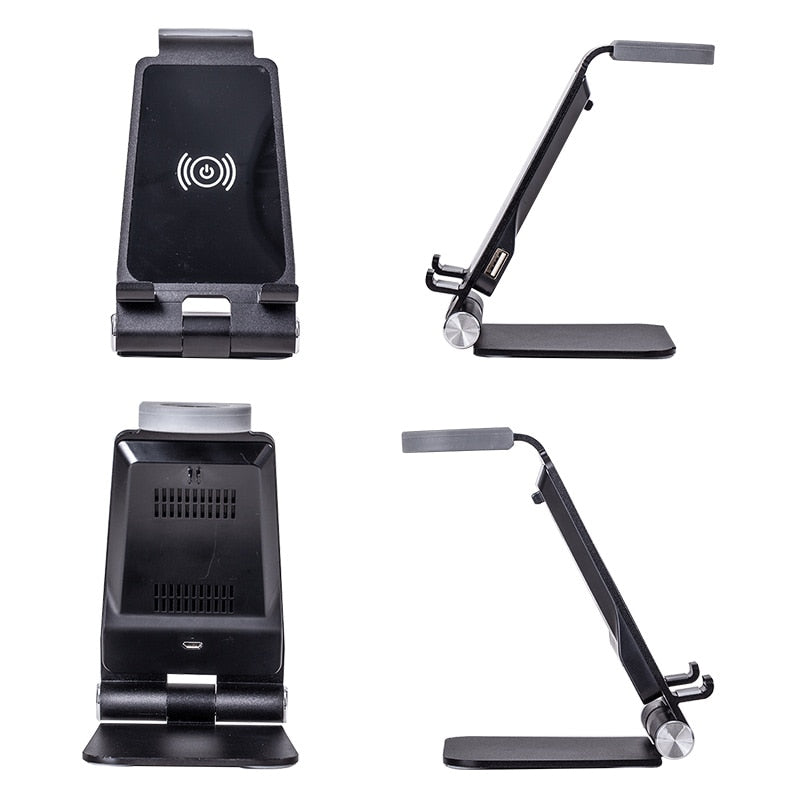 Stand dublu de incarcare wireless de birou Loowoko™ S19 Pro