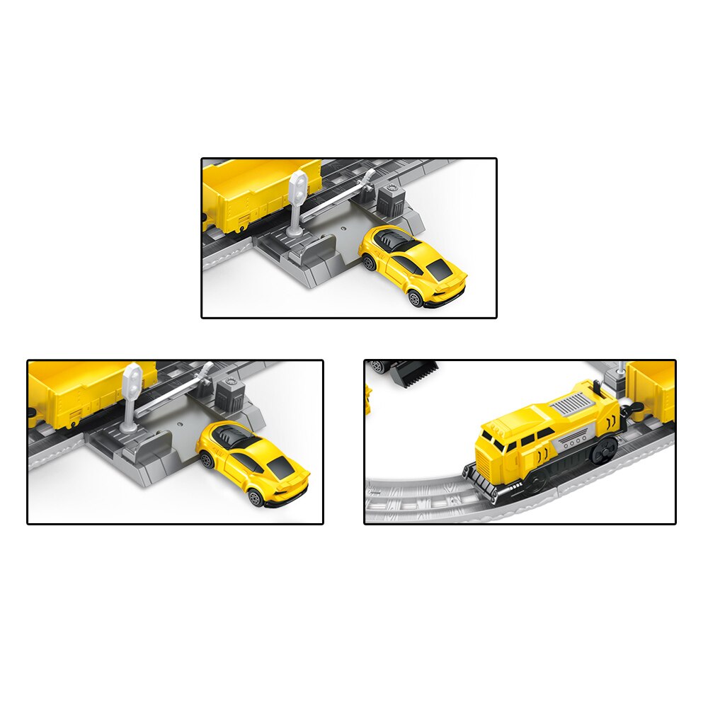 Circuit Trenulet de Jucarie Electric Pentru Copii KidProtect Constructo Train