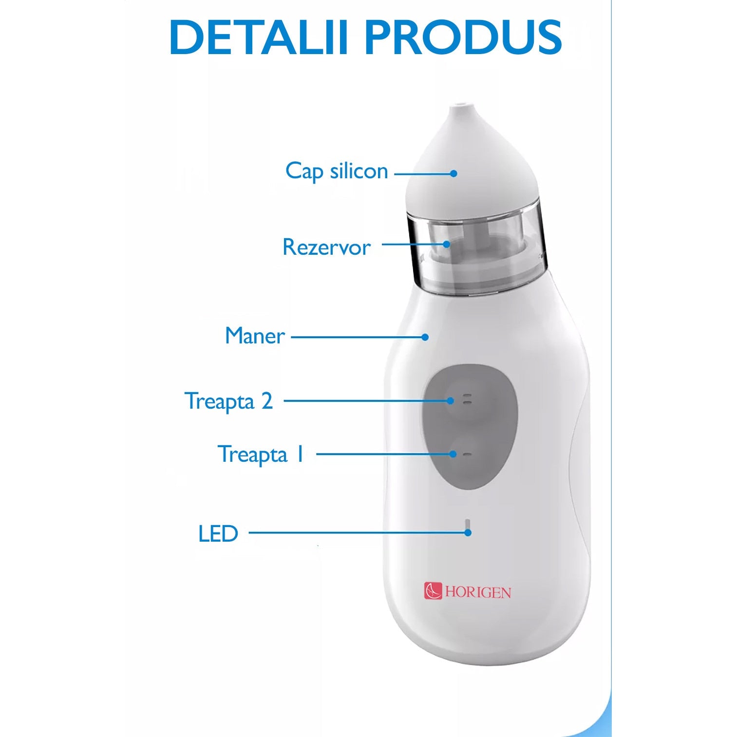 Aspirator nazal electric Horigen® Vapo Pro