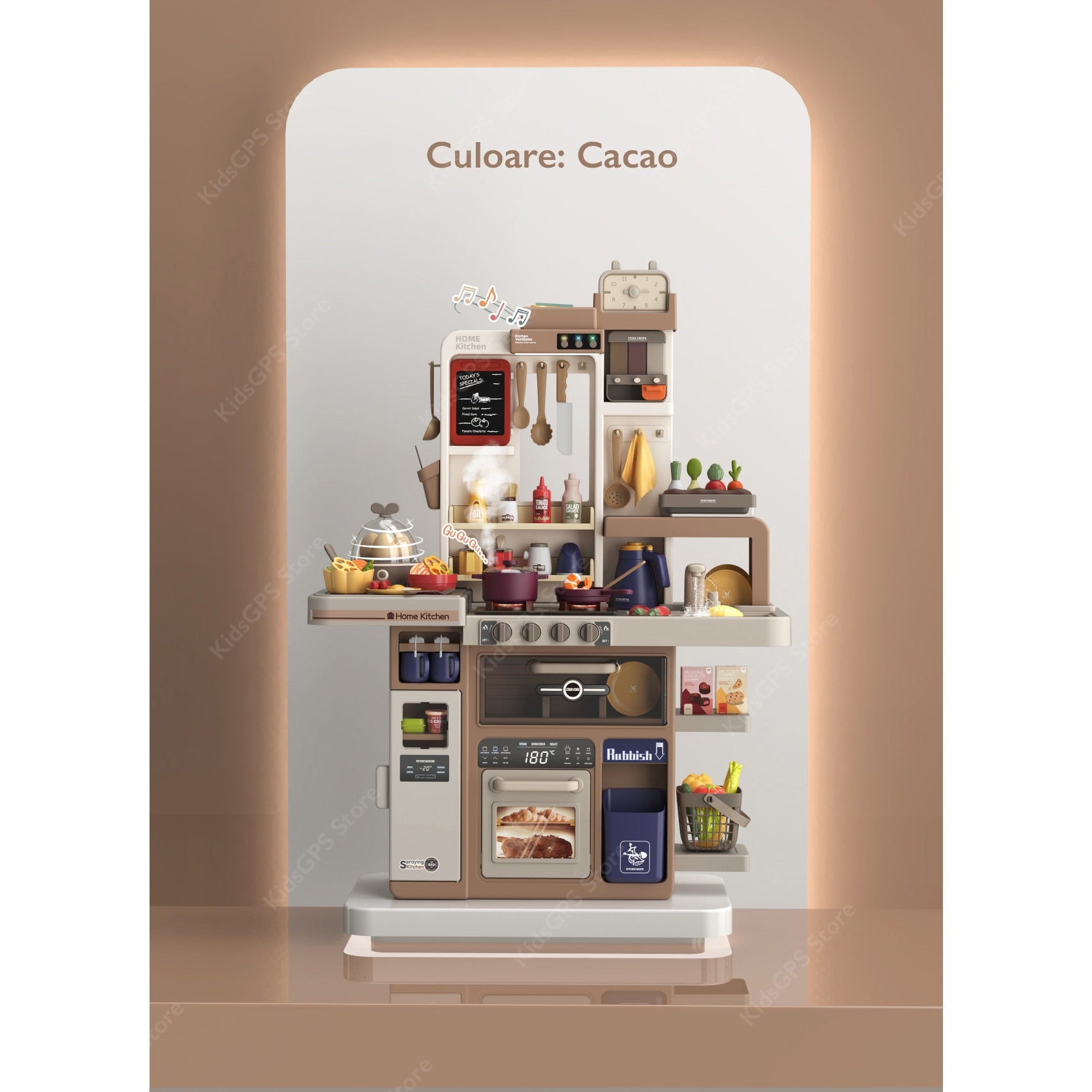 Bucatarie Multifunctionala Copii KidProtect® King Chef DUBLA XXL