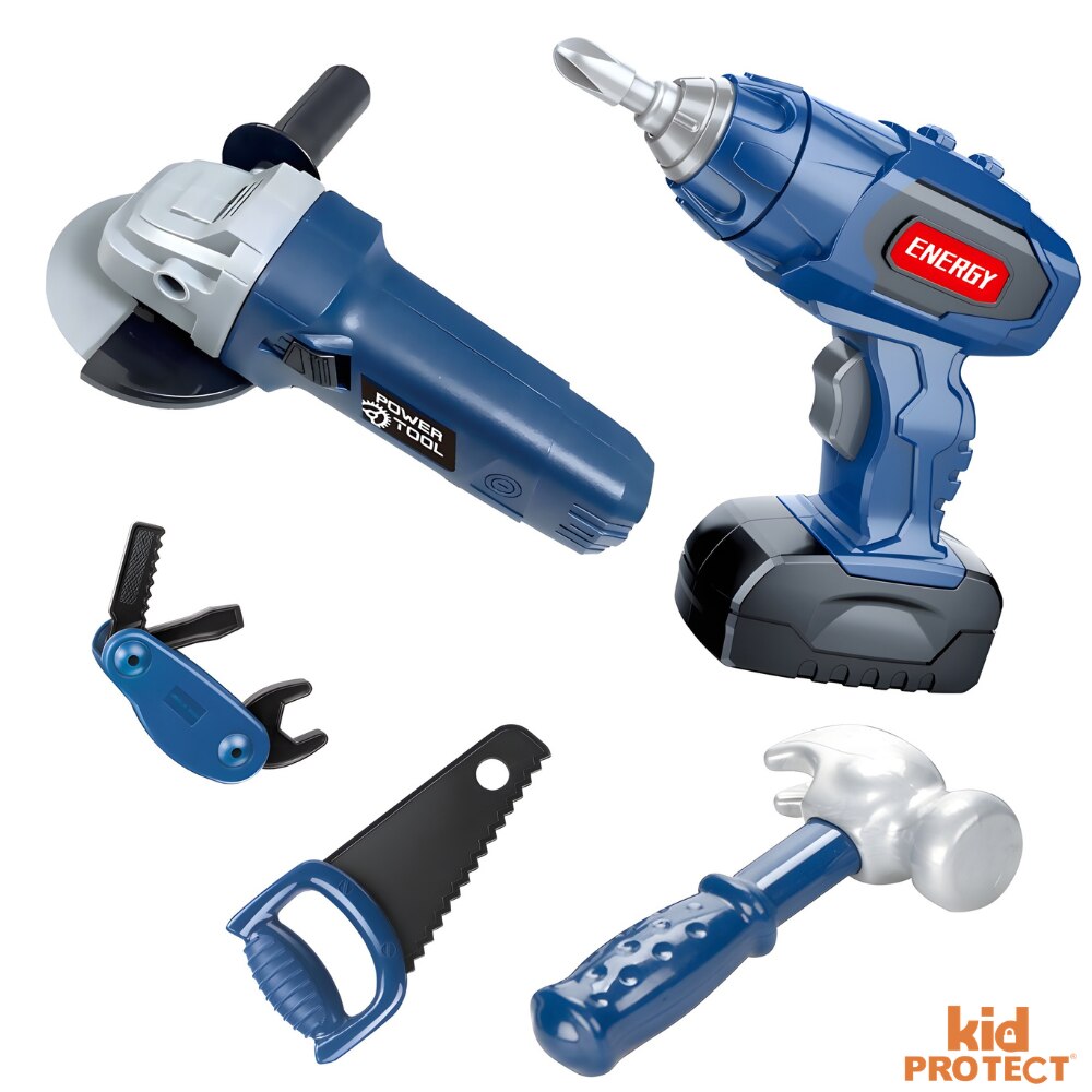 Trusa de Scule Copii 3 in 1 Kidprotect Workie Master