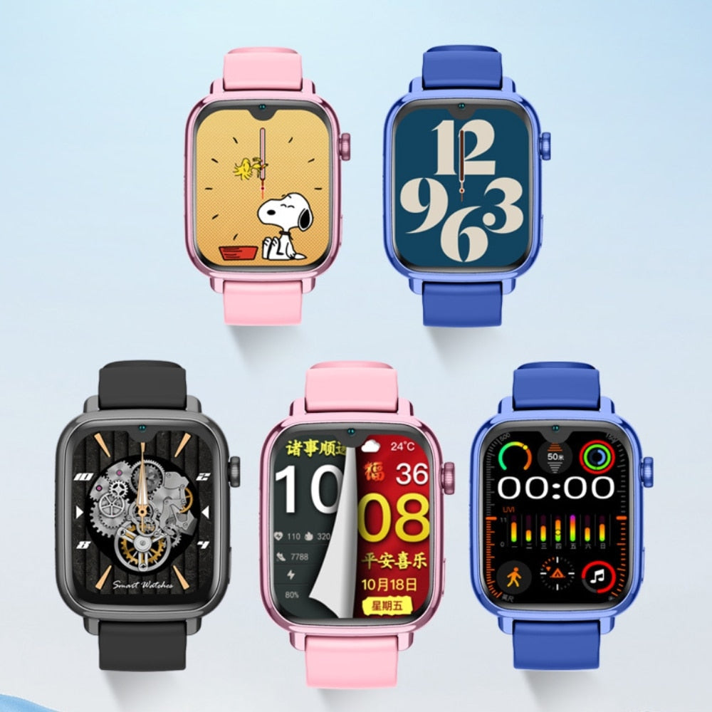Ceas Smartwatch GPS Copii Cu Localizare Si Telefon Techone® TrackMe KT34 Pro, Negru