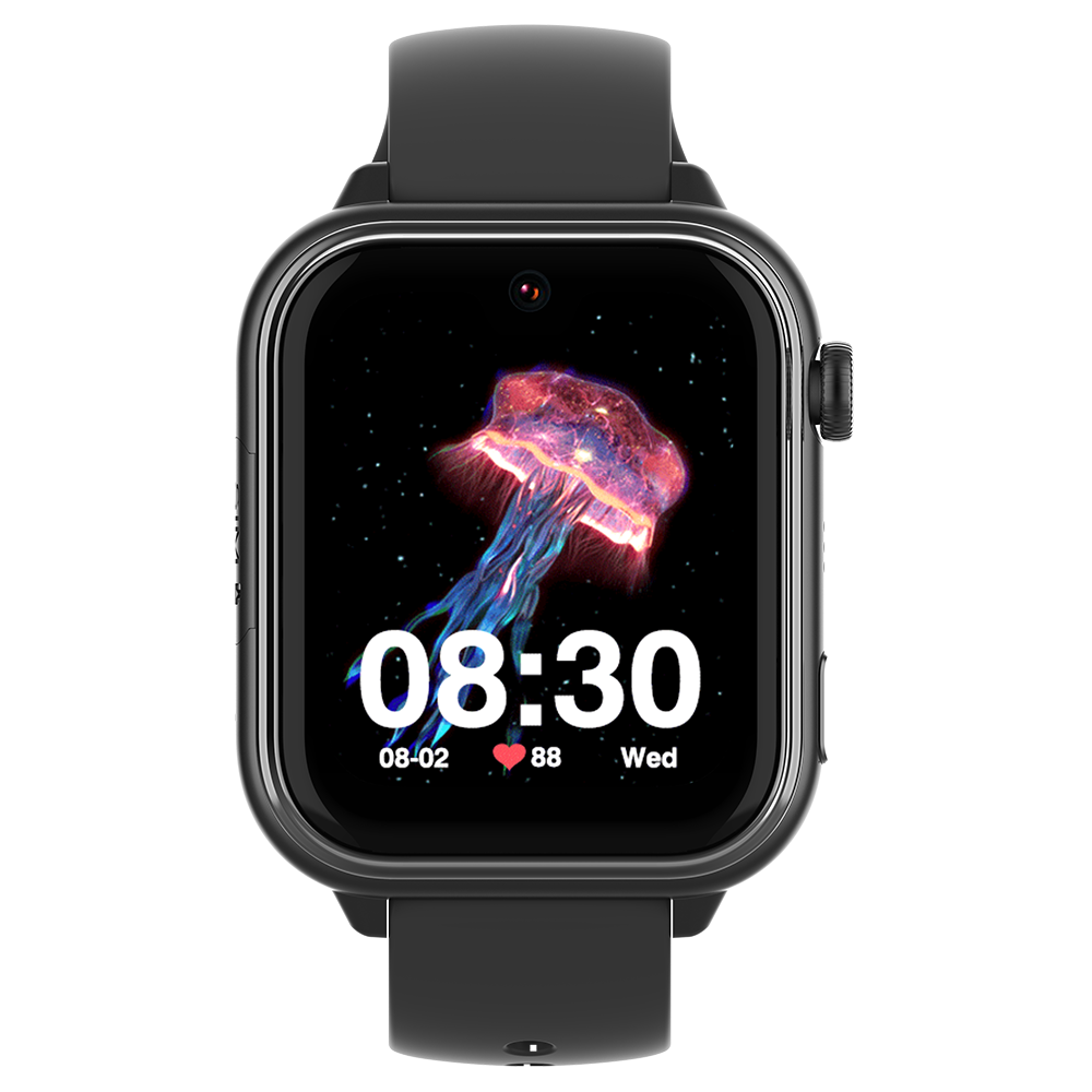 Ceas Smartwatch GPS Copii Cu Localizare Si Telefon Techone KT37, Negru