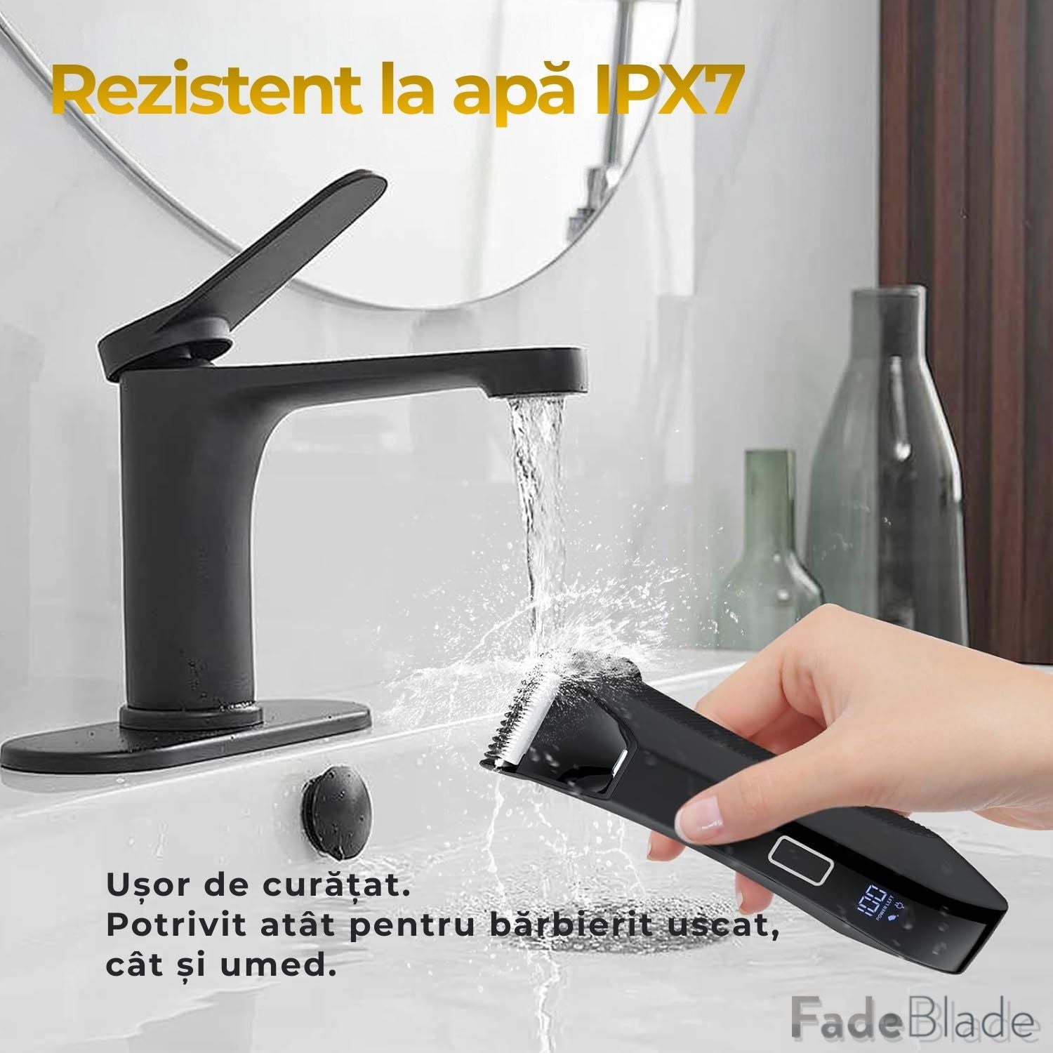 Masina de Tuns 2 in 1 FadeBlade CrownTrim