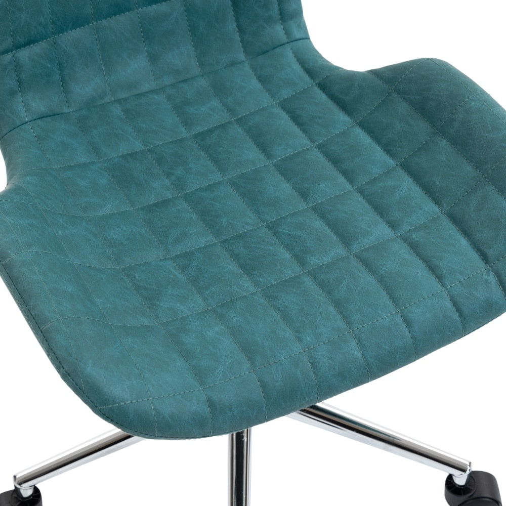 Set 2 Scaune De Birou KD Home OfficeGlide Nova 2, Albastru