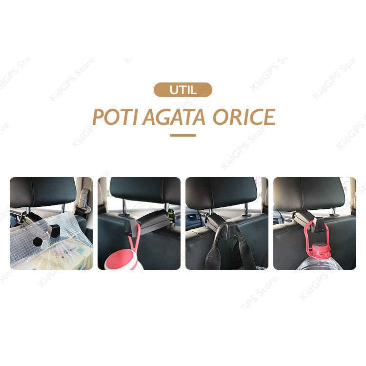Carlig pentru tetiera auto Techone® Little Helper