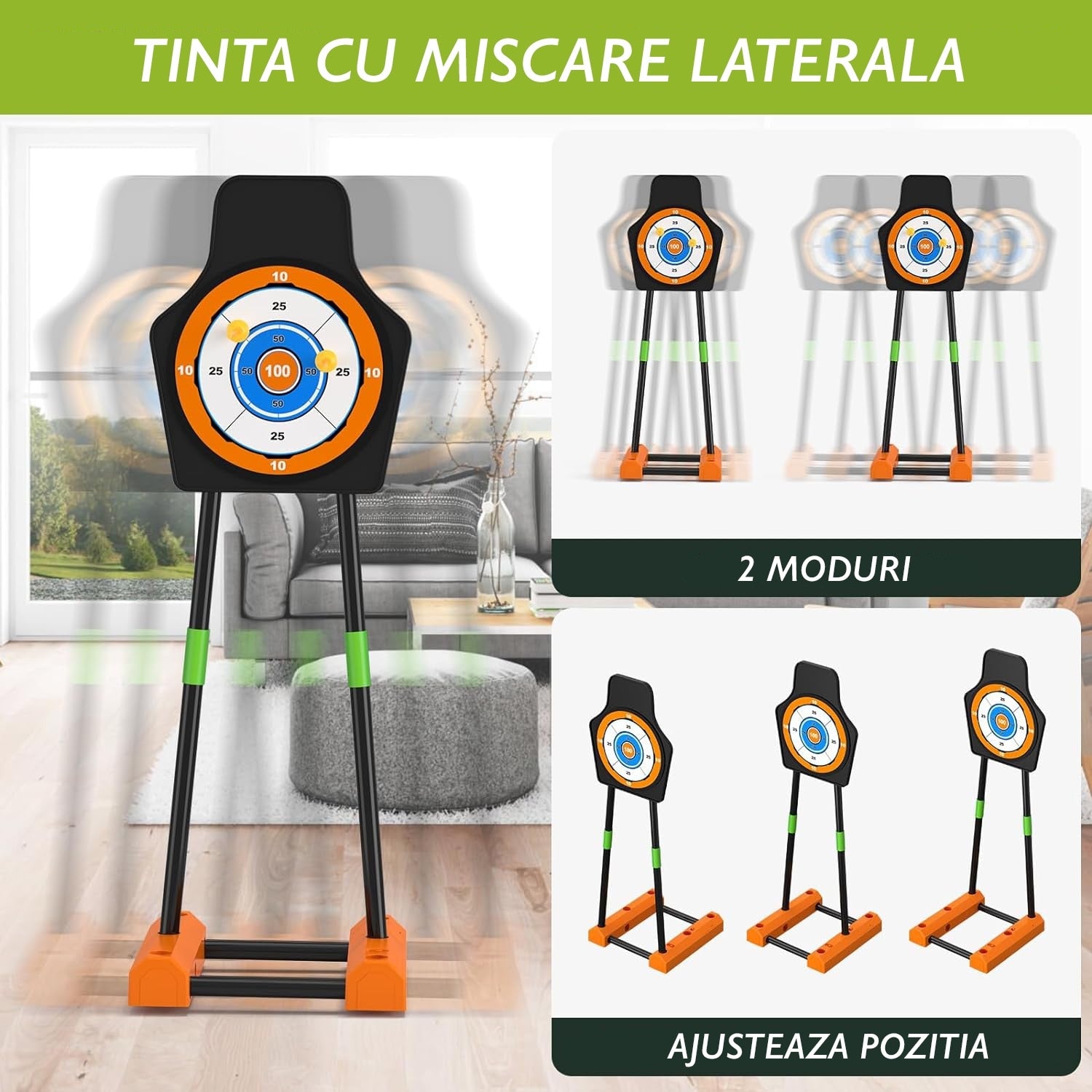 Set De Joaca Arc cu Sageti cu Ventuze KidProtect® TinyArcher Pro